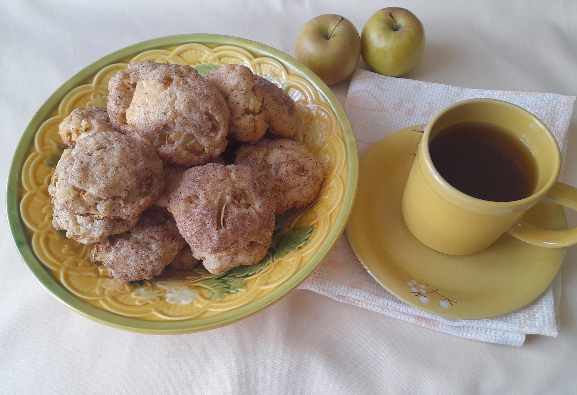 Творожное печенье с яблоками: шаг 11