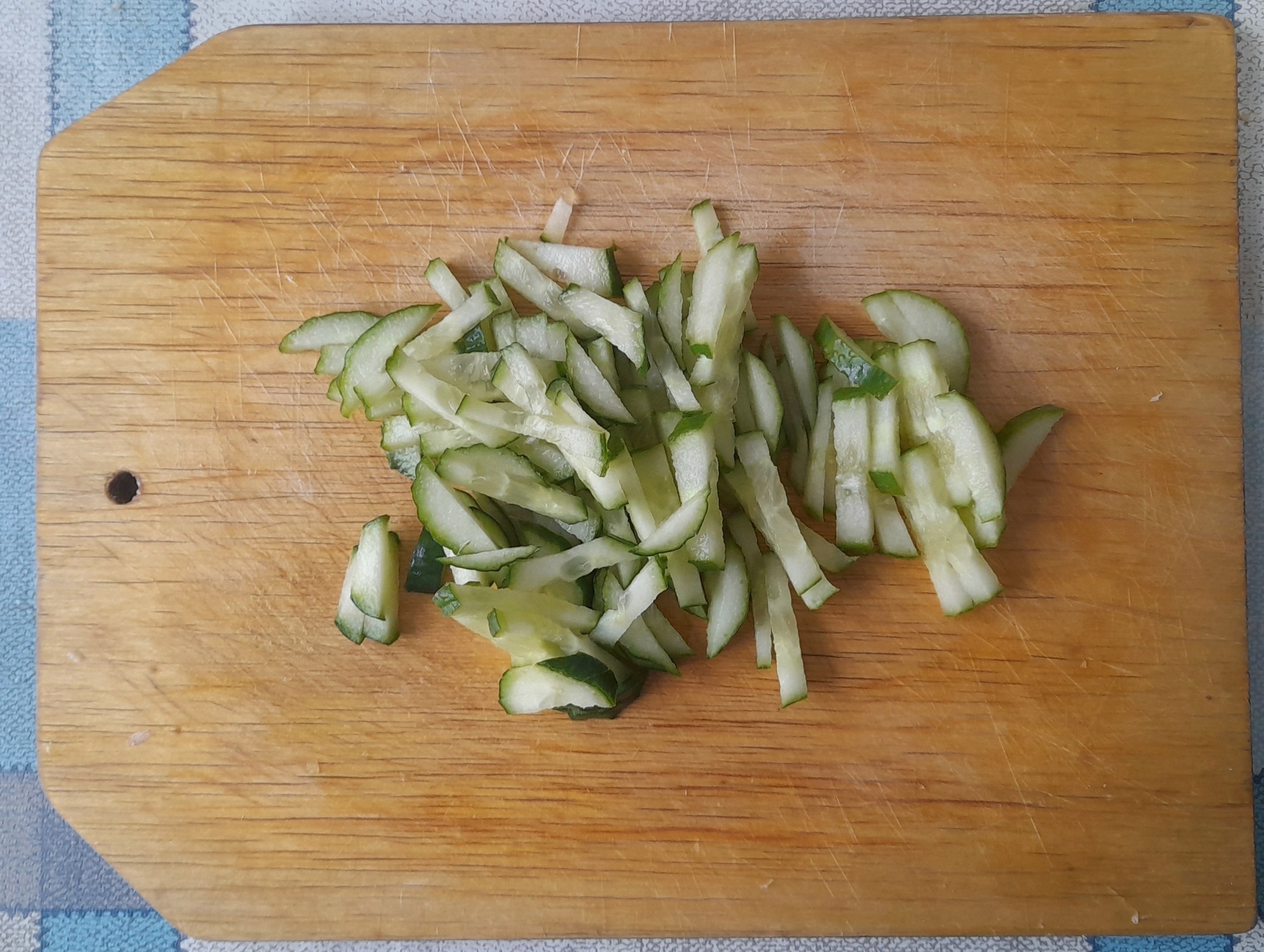 Салат из редьки с овощами: шаг 5