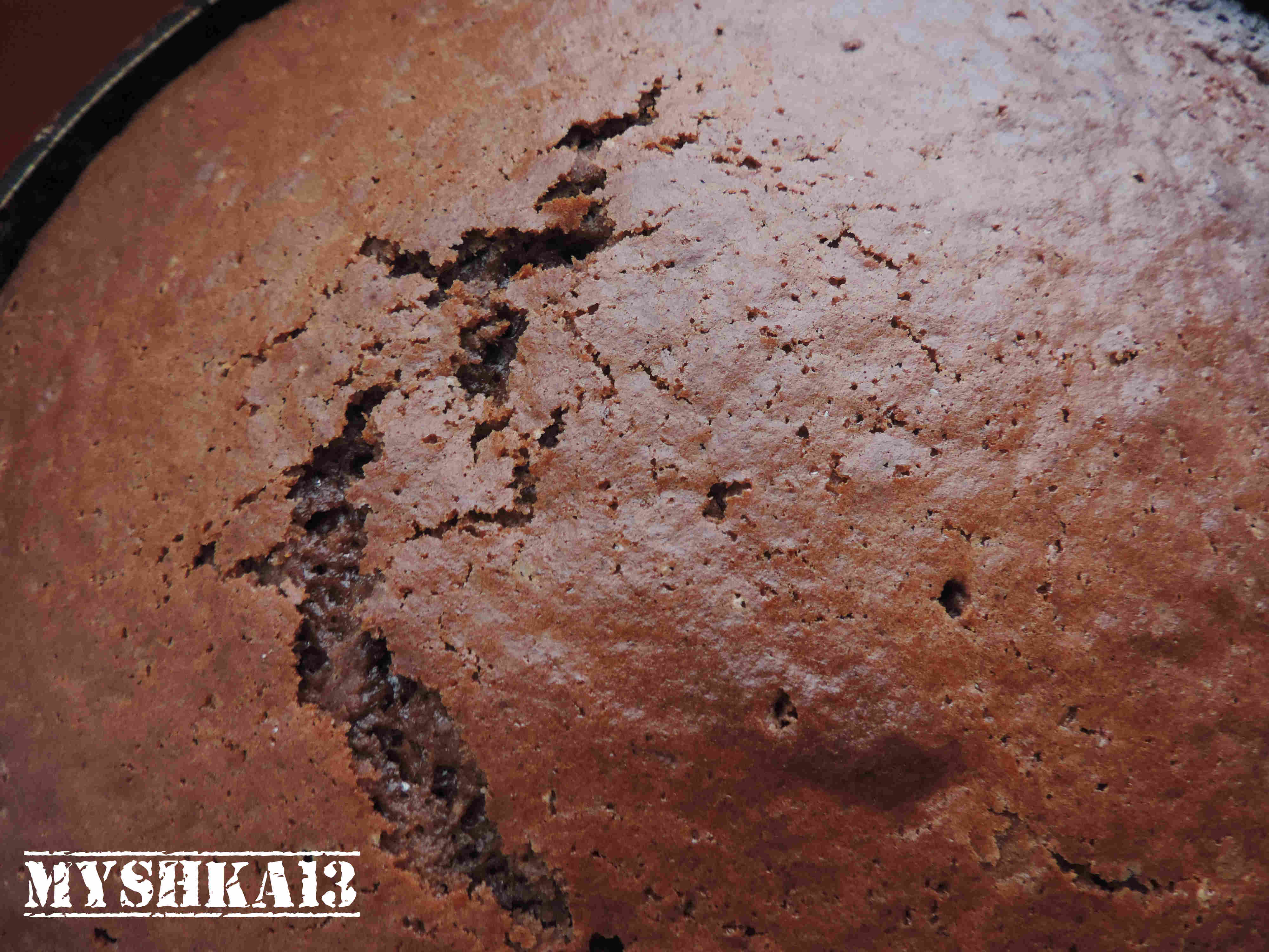 Шоколадный торт с орехами в карамели «мечта сластёны»: шаг 3