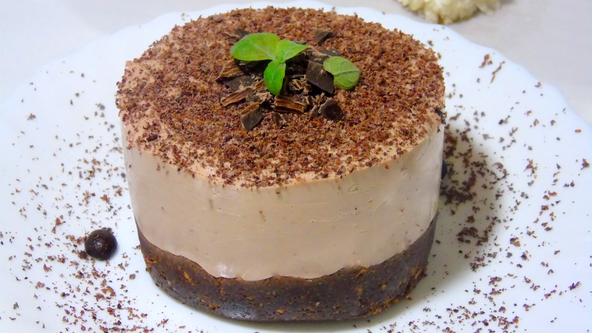 Шоколадное пирожное-суфле без выпечки