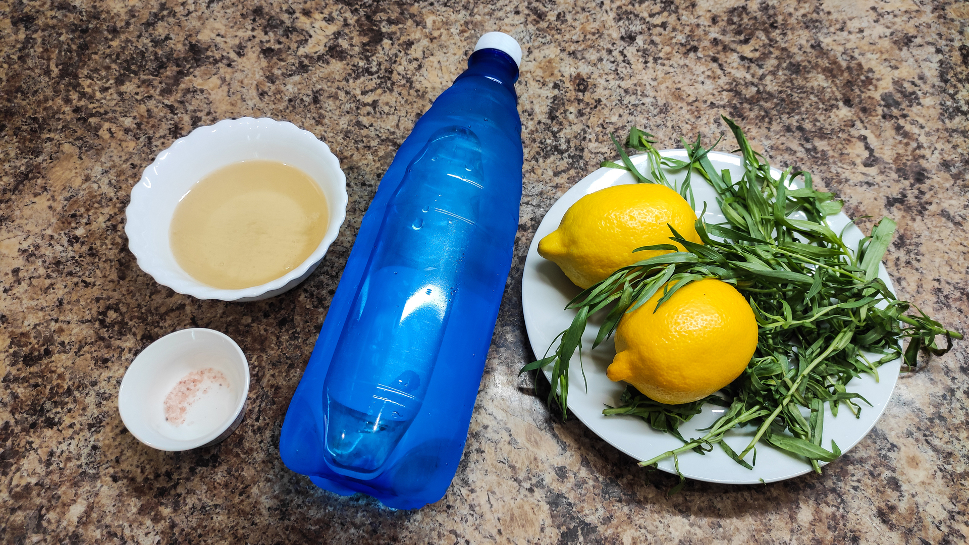 Домашний лимонад тархун: шаг 1