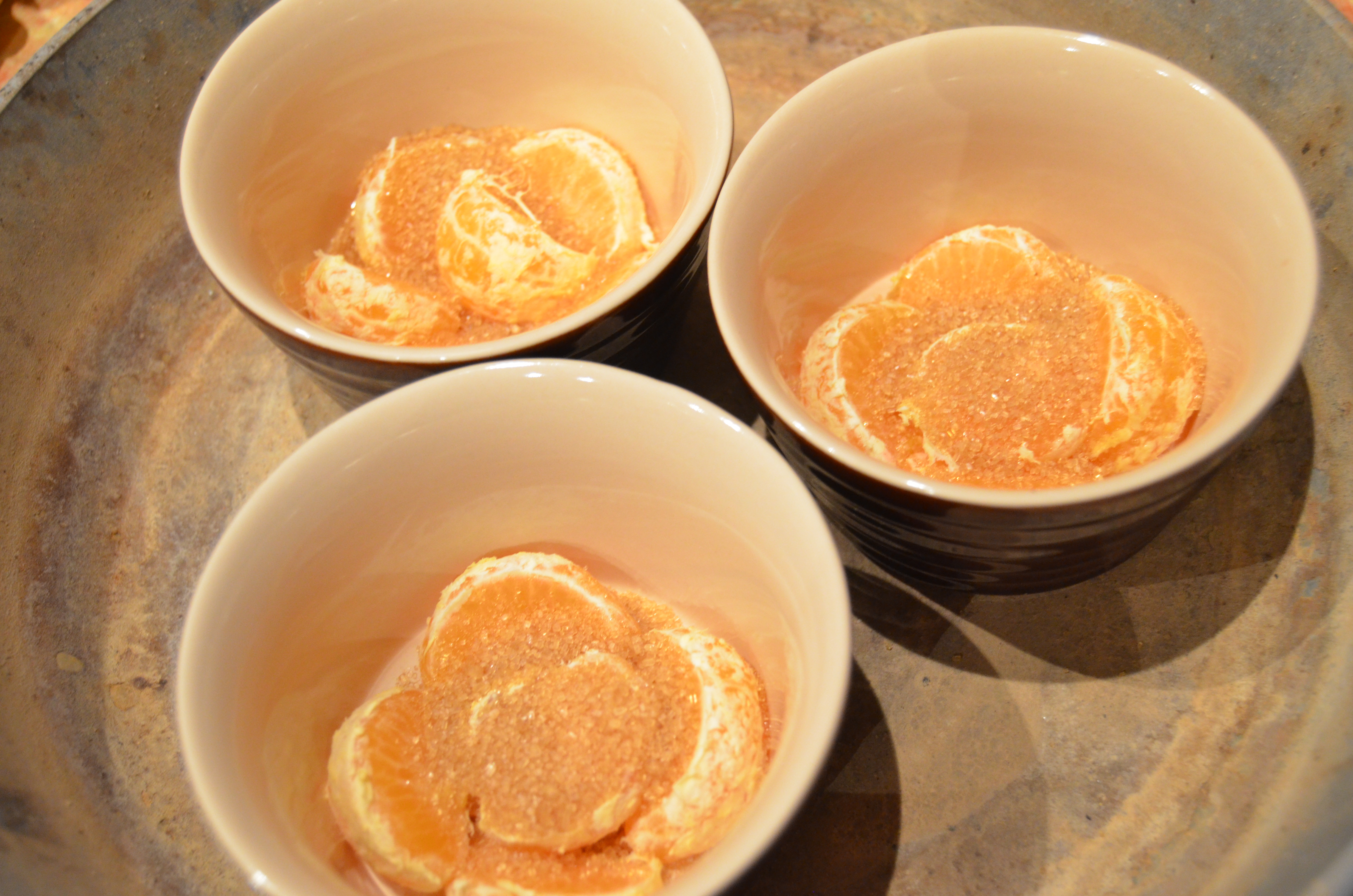 Имбирный крем-брюле с мандаринами: шаг 4