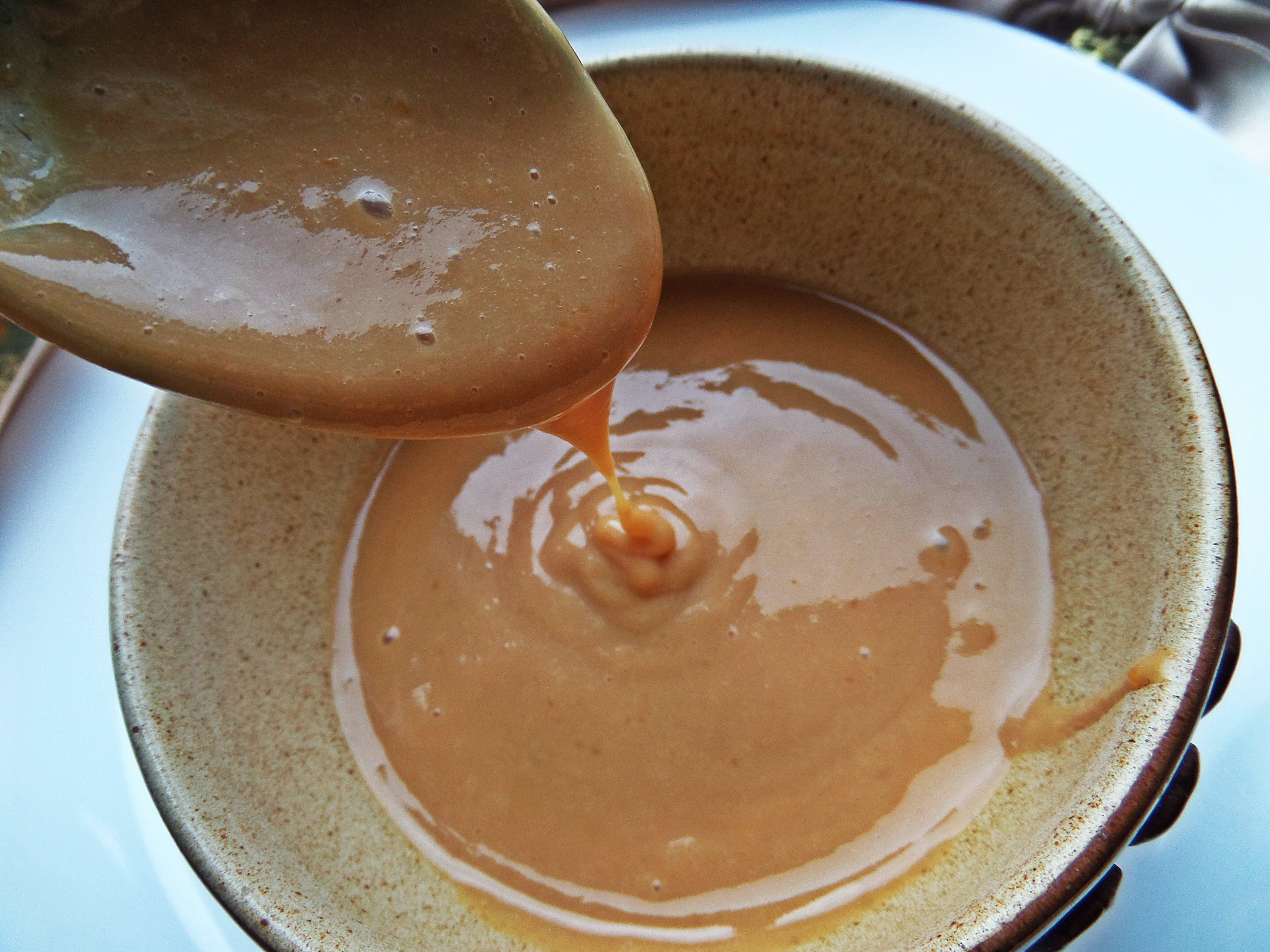 Рисовый пудинг с карамельным соусом
