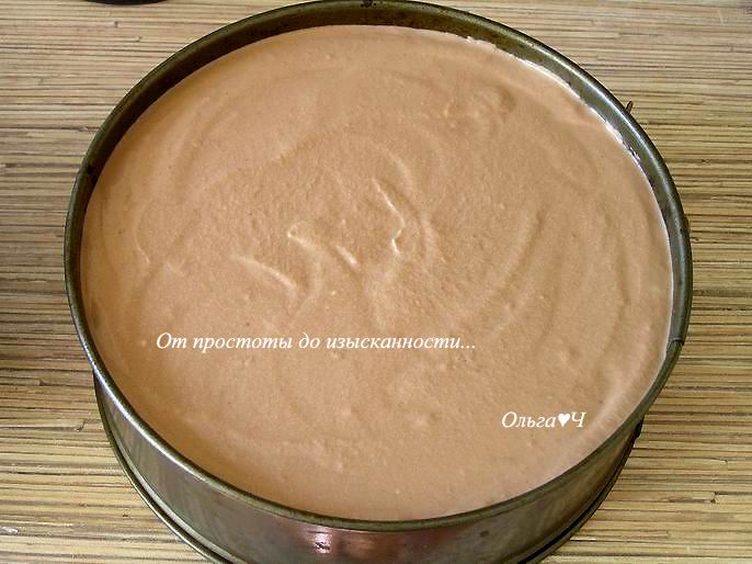 Торт "шоколадно-фруктовый вальс": шаг 11