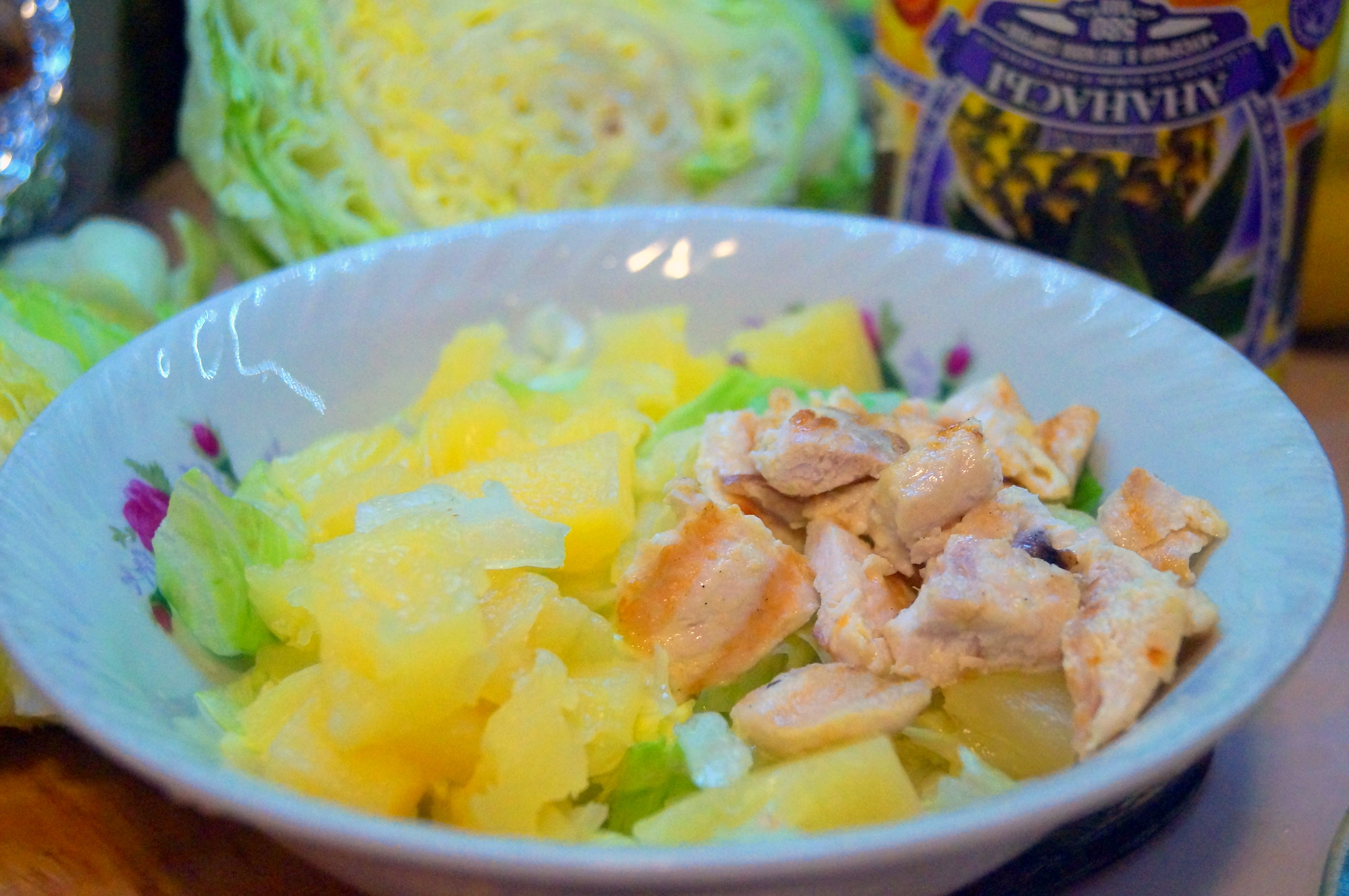 Салат с куриной грудкой и ананасами #махеевънаприроде: шаг 3