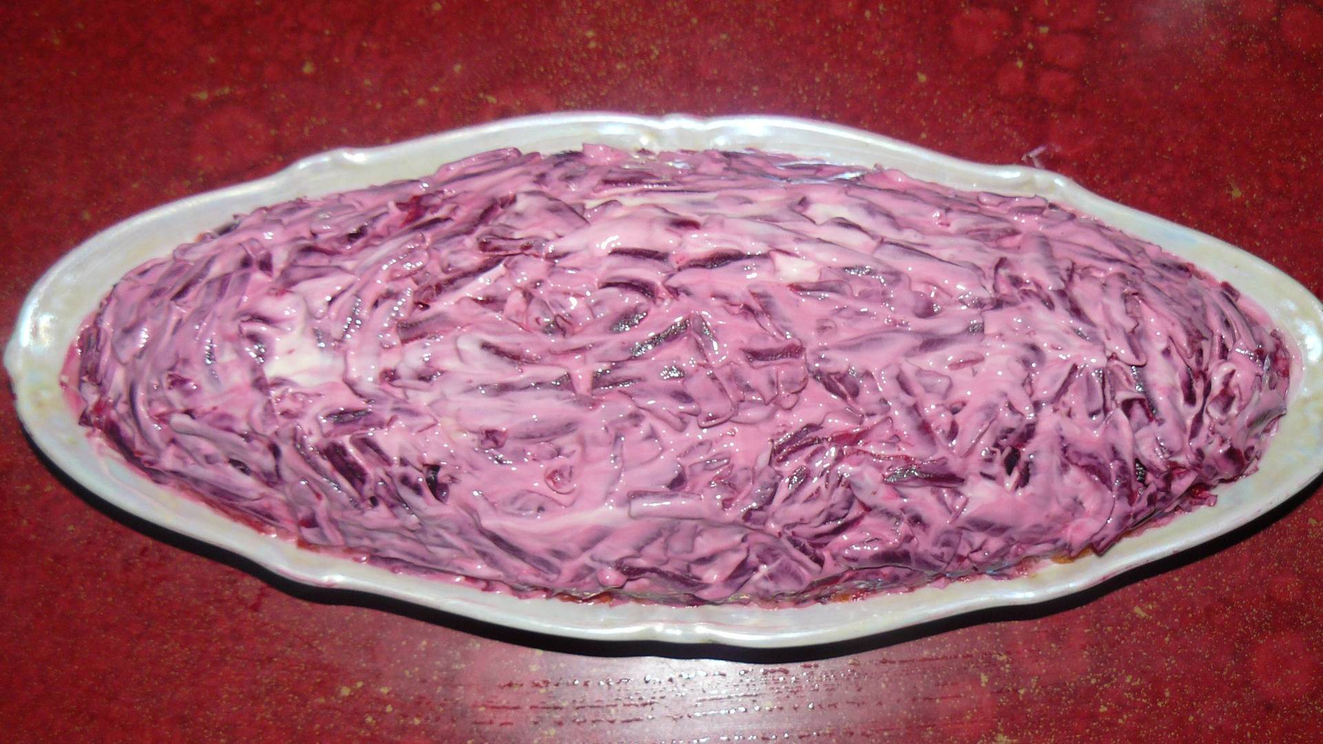 Фото к рецепту: Салат сельдь под шубой