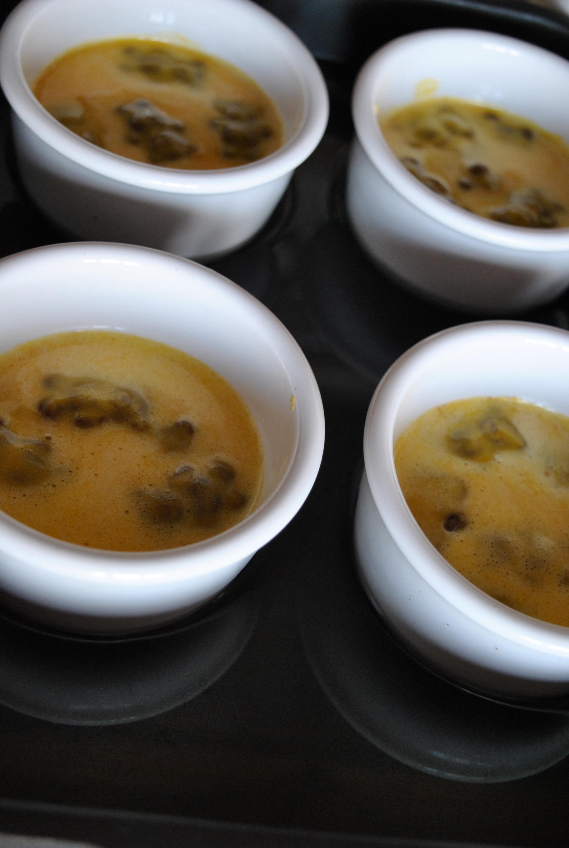 Десертное суфле с тыквой, манкой и печеньем «золотая осень»: шаг 5