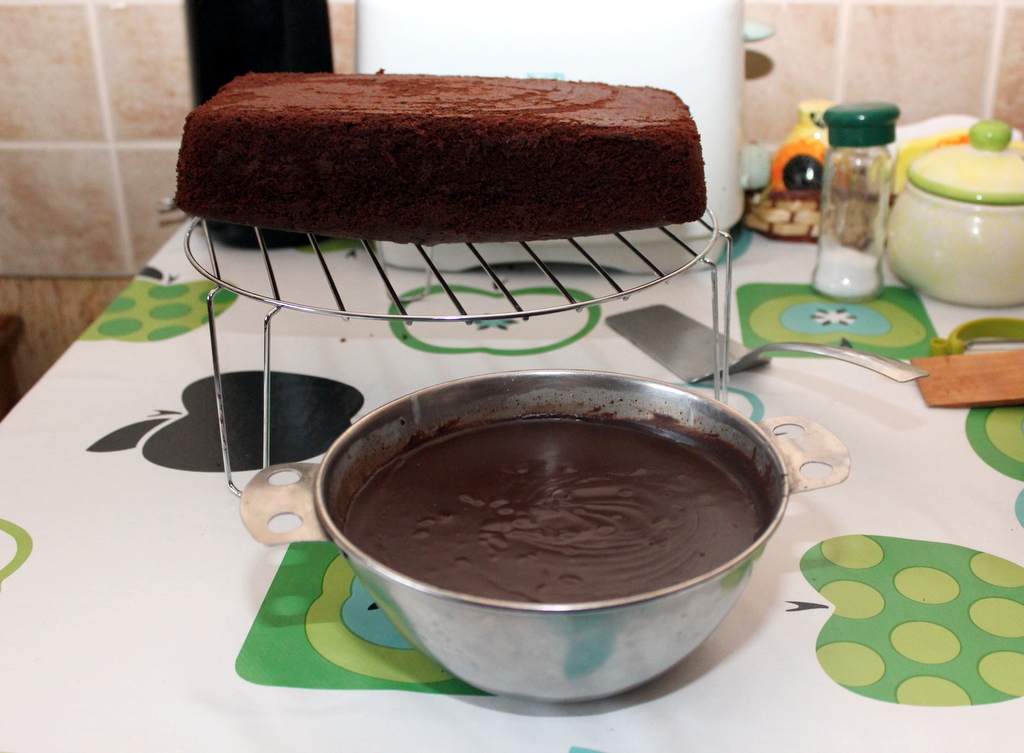 Торт "шоколадная мечта": шаг 13
