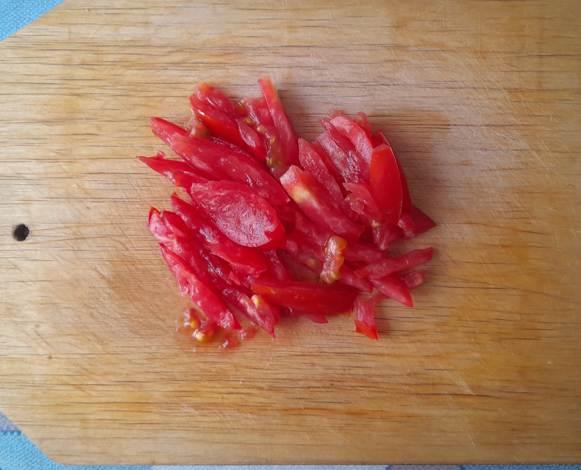 Салат из баклажанов с овощами и кетчупом "махеевъ"#махеевъ: шаг 7