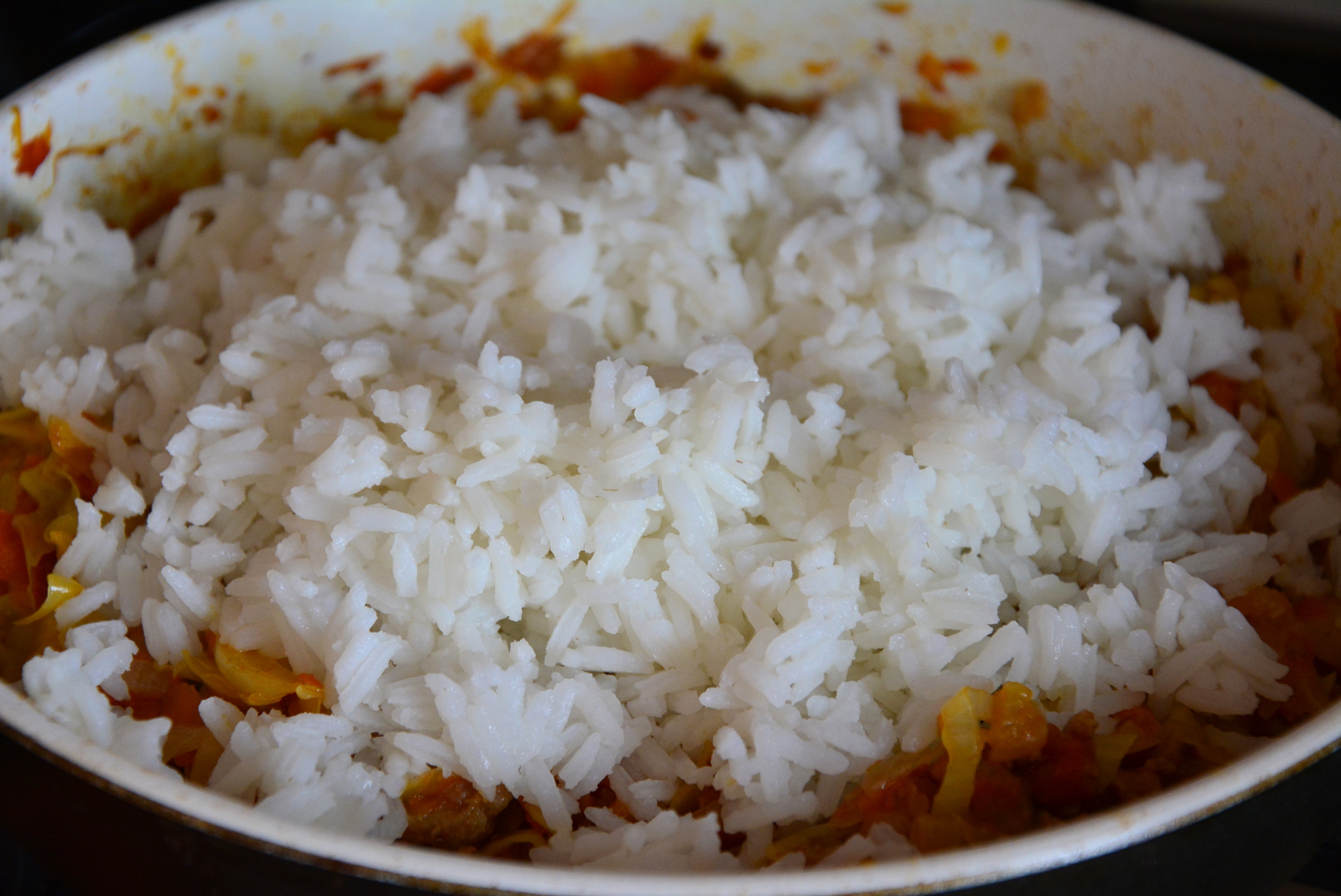 Бигос с капустой, фаршем и рисом: шаг 11