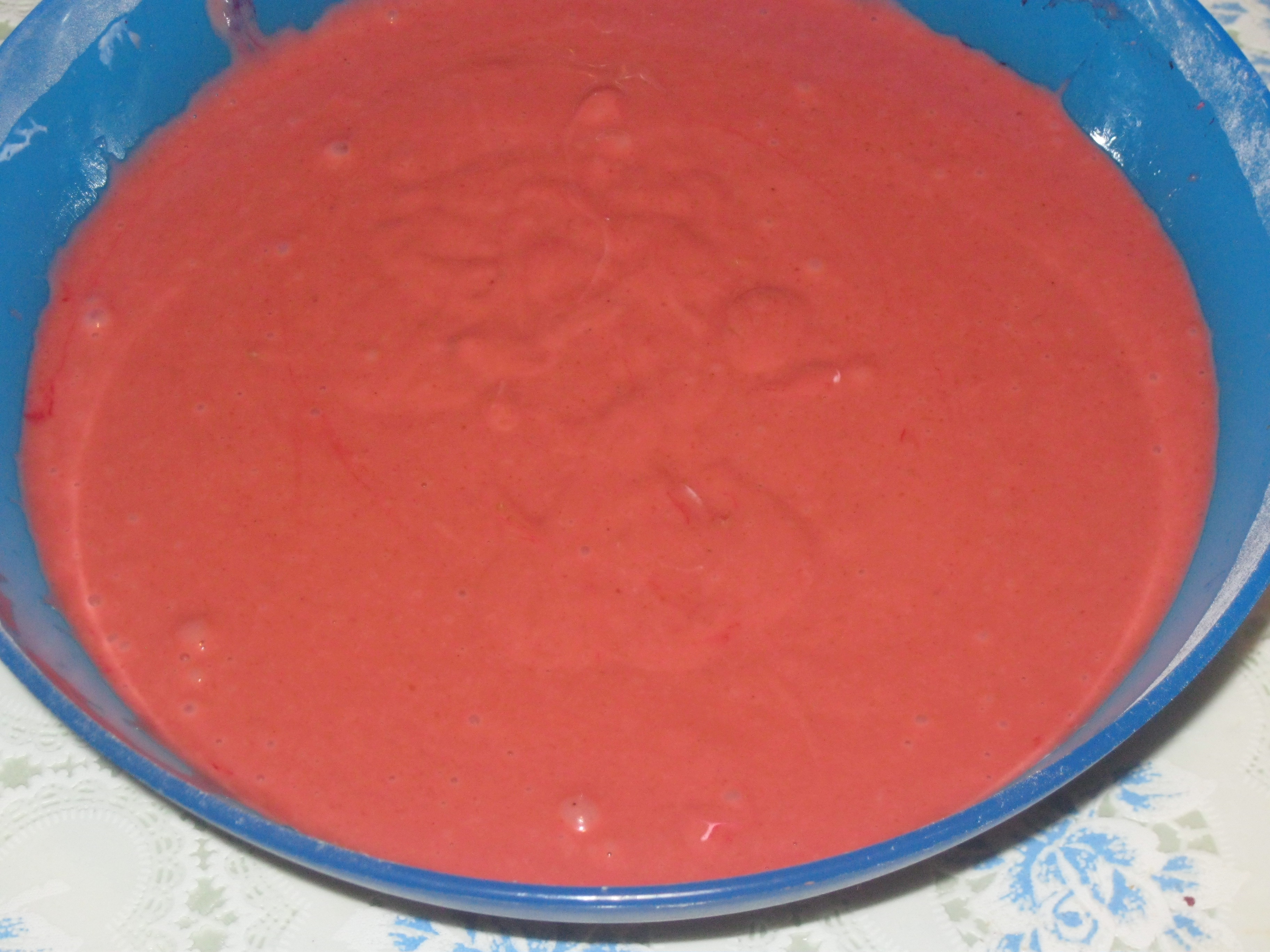 Red velvet cake (торт красный бархат): шаг 2