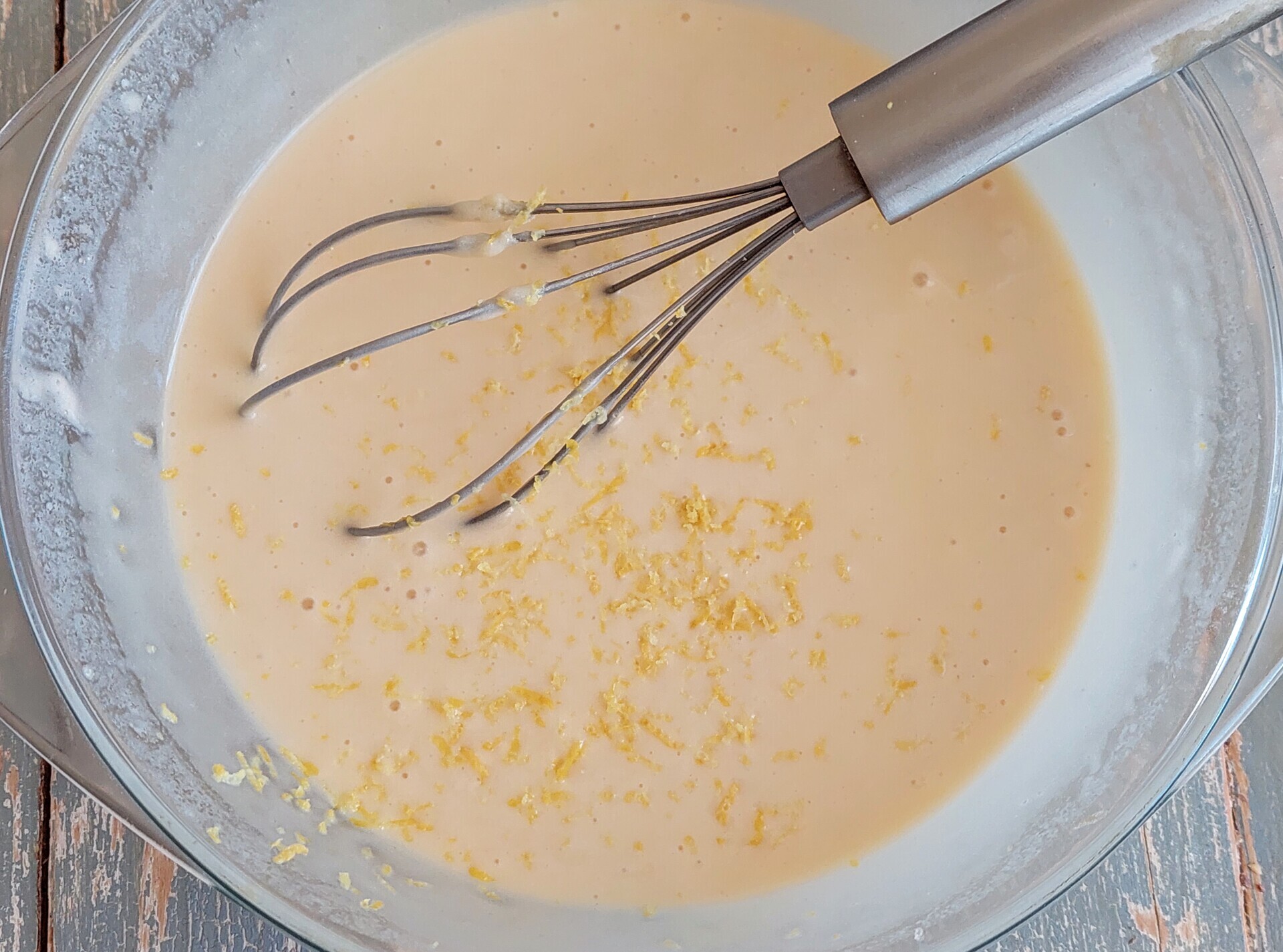 Лимонный кекс-кулич на горячем молоке : шаг 8