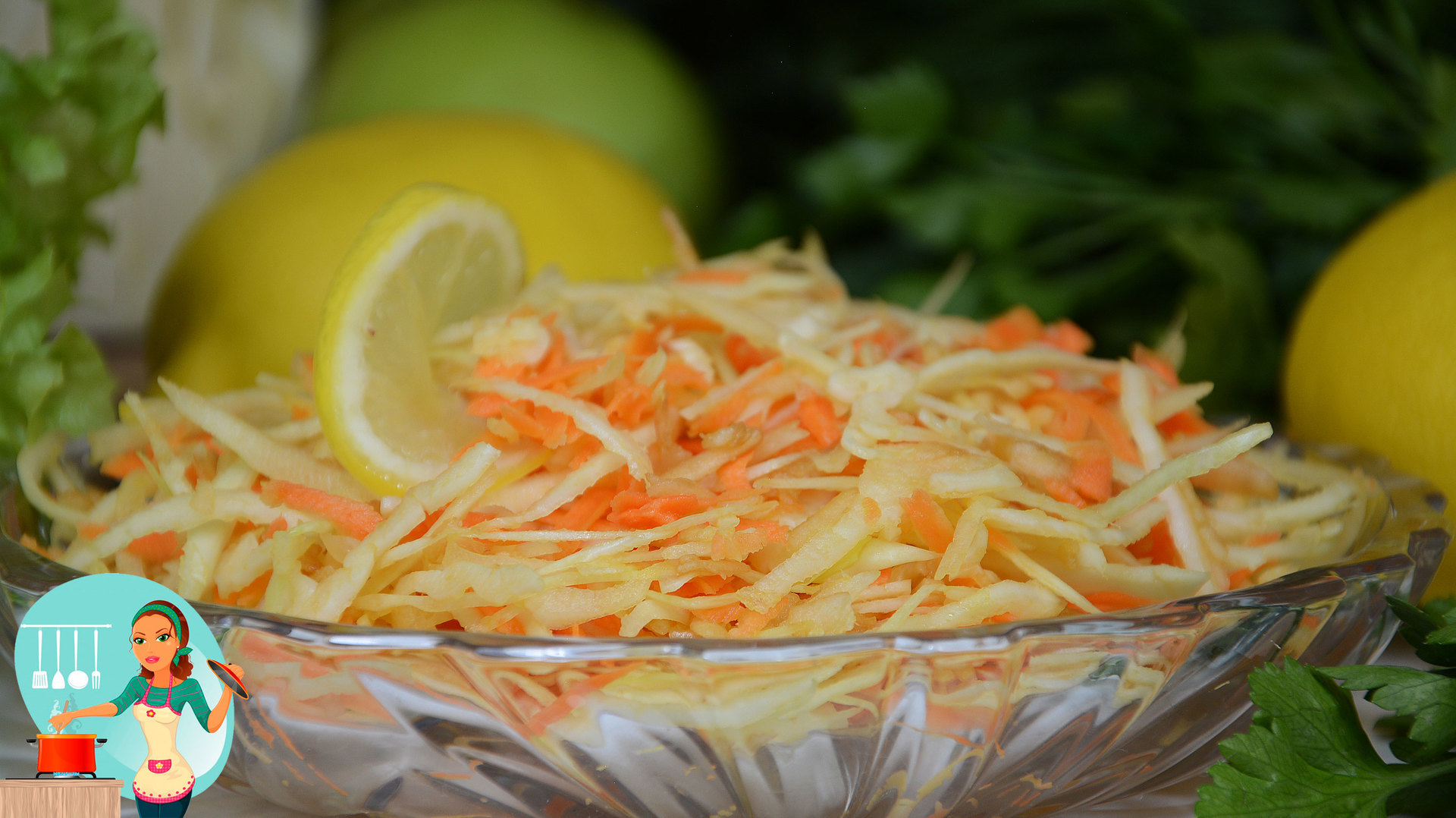 Фото к рецепту: Полезный салат из капусты "щётка" 