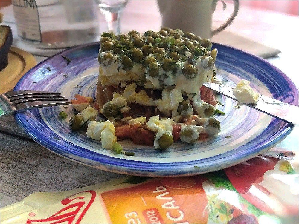 Салат с килькой в томате #махеевъ: шаг 10