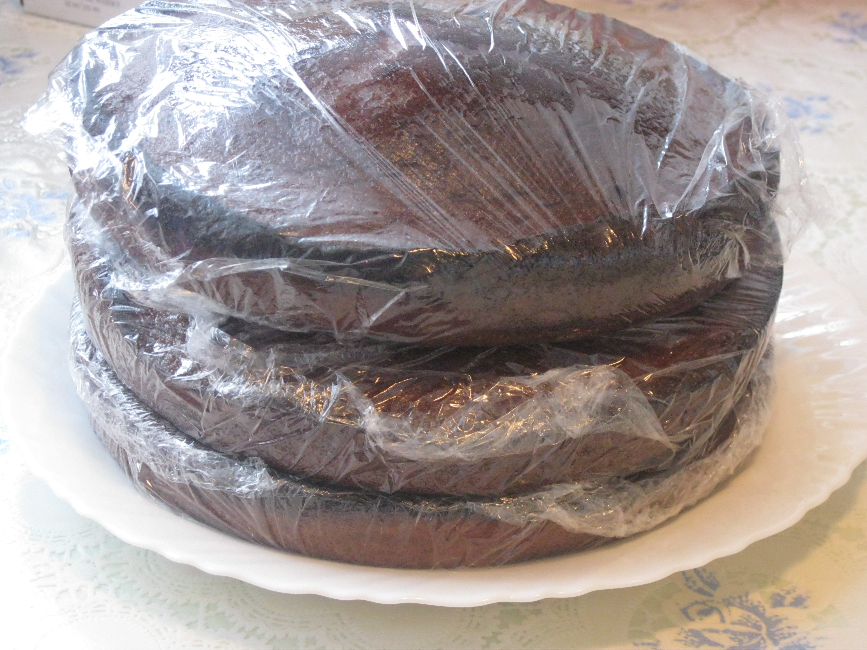 Red velvet cake (торт красный бархат): шаг 3