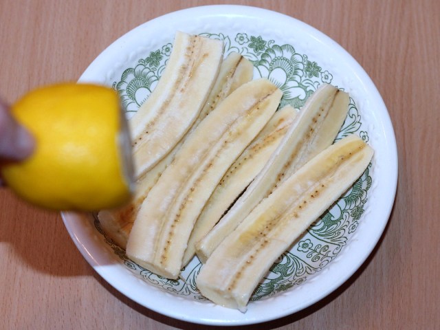 Бананы запеченные в тесте из геркулеса: шаг 6