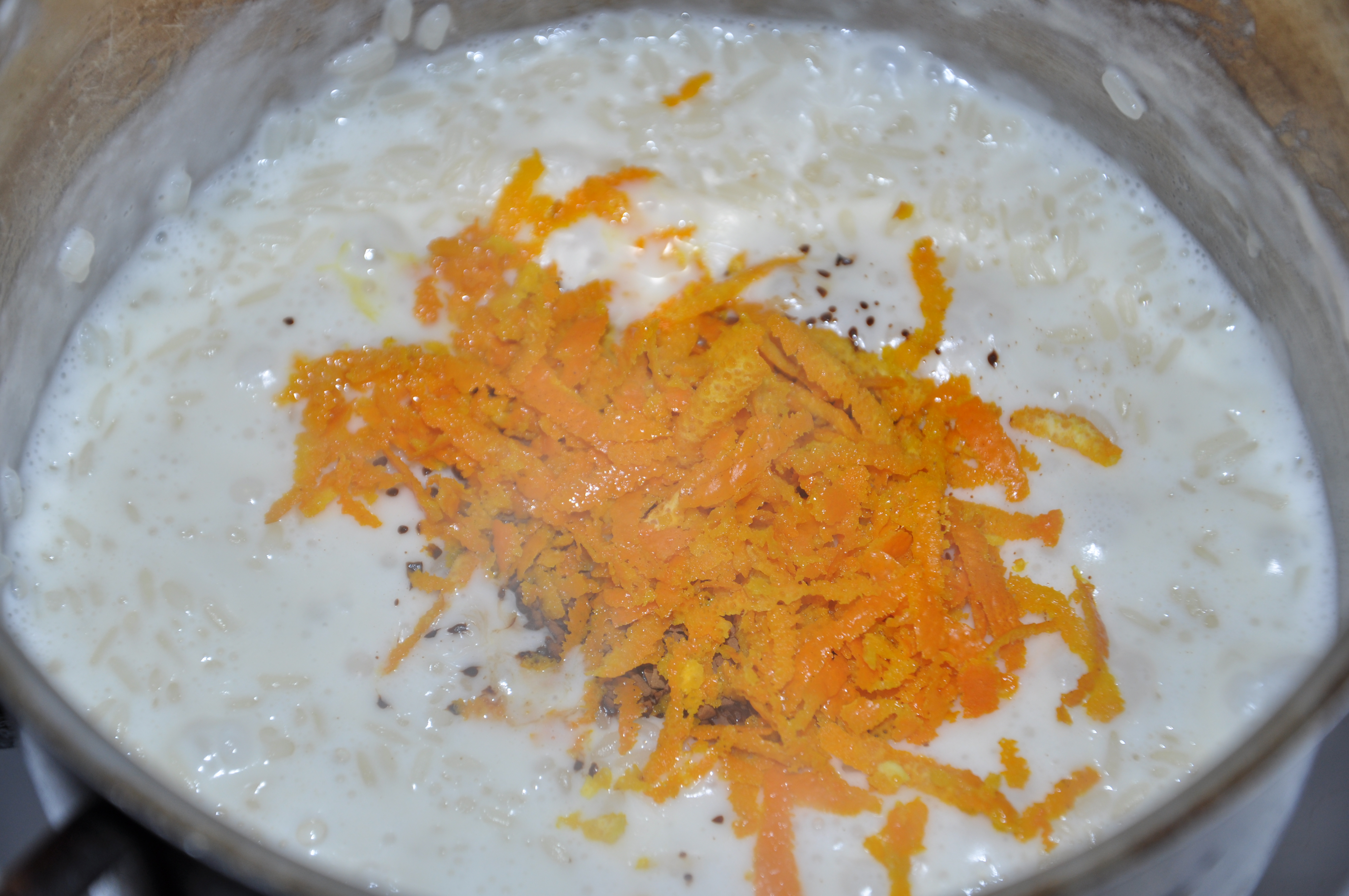 Черный пасхальный рис (riso nero di pasqua): шаг 2