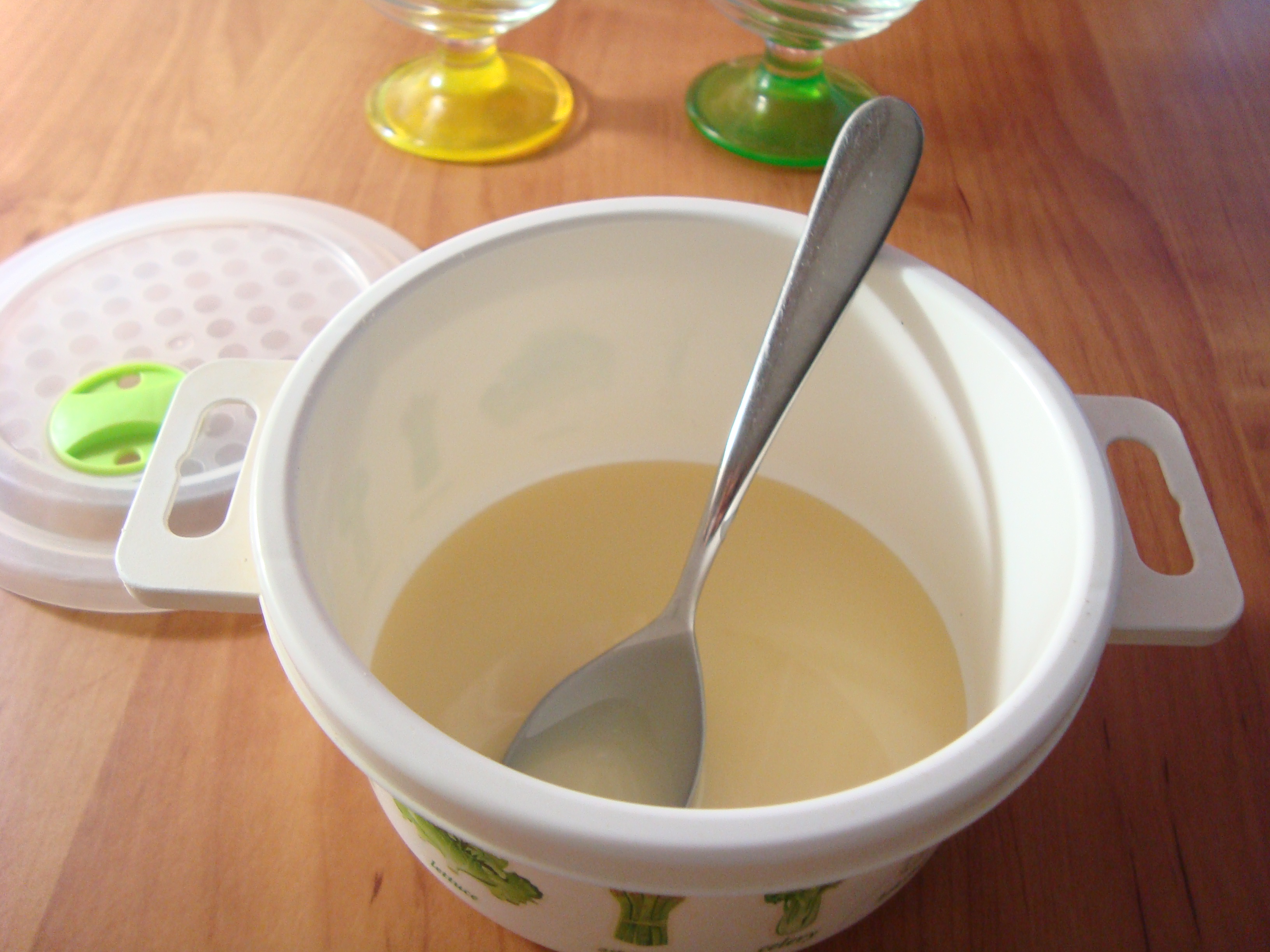 Мороженое "зелёный чай": шаг 5