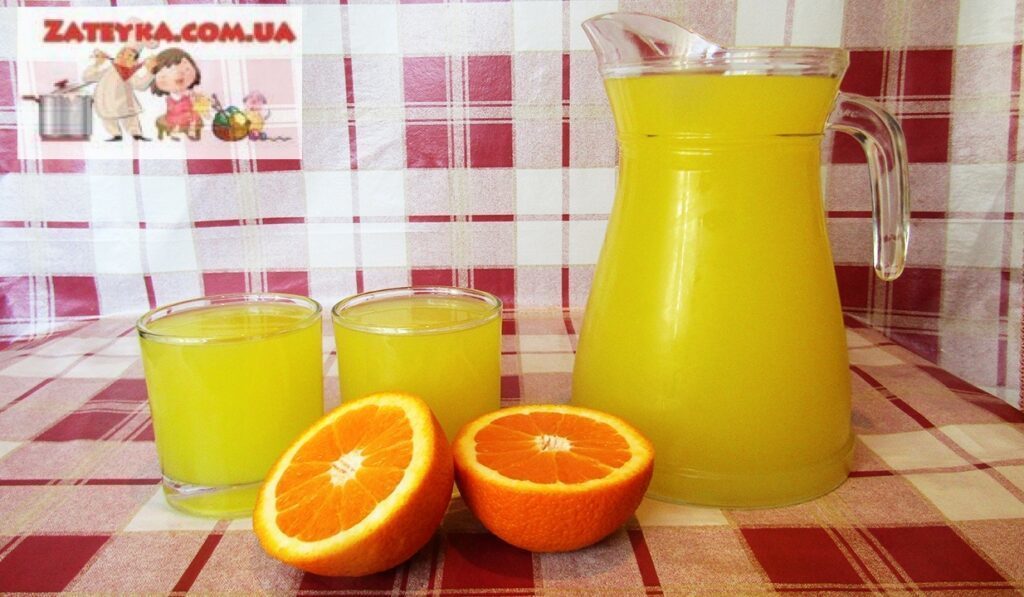 Фото к рецепту: Домашний апельсиновый напиток