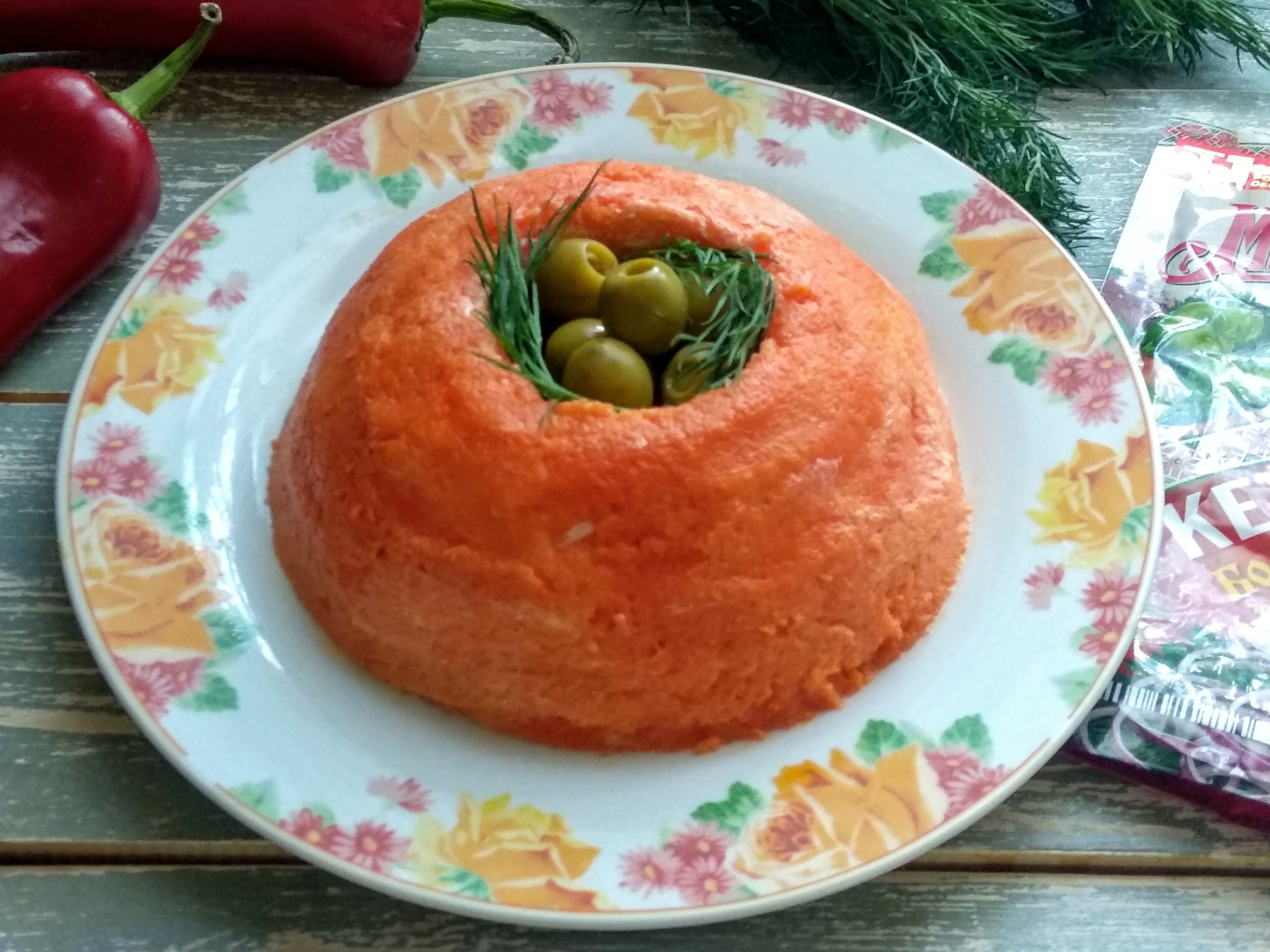Салат с курицей и корейской морковкой "махеевъ" #россия: шаг 7