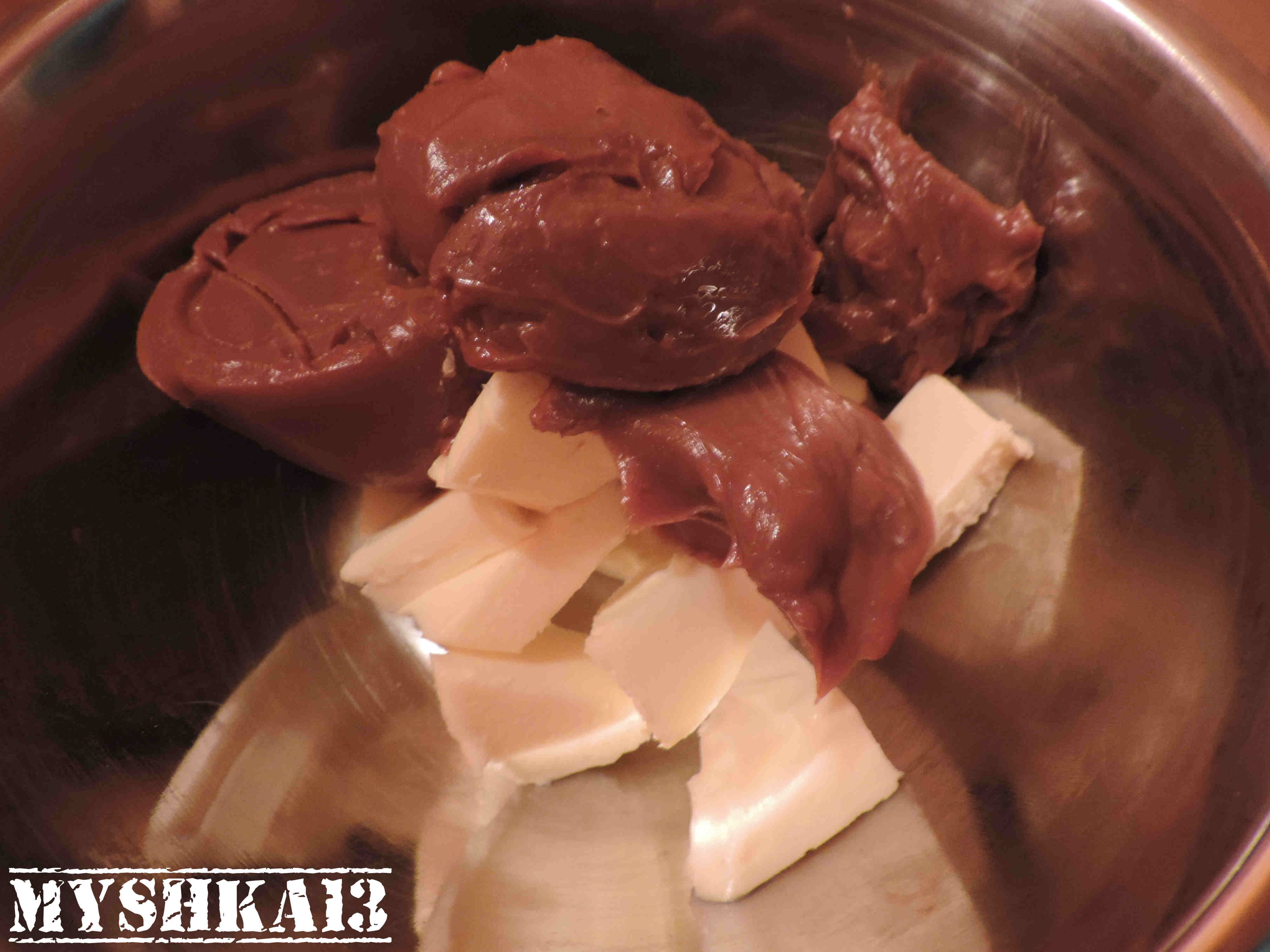 Шоколадный торт с орехами в карамели «мечта сластёны»: шаг 4