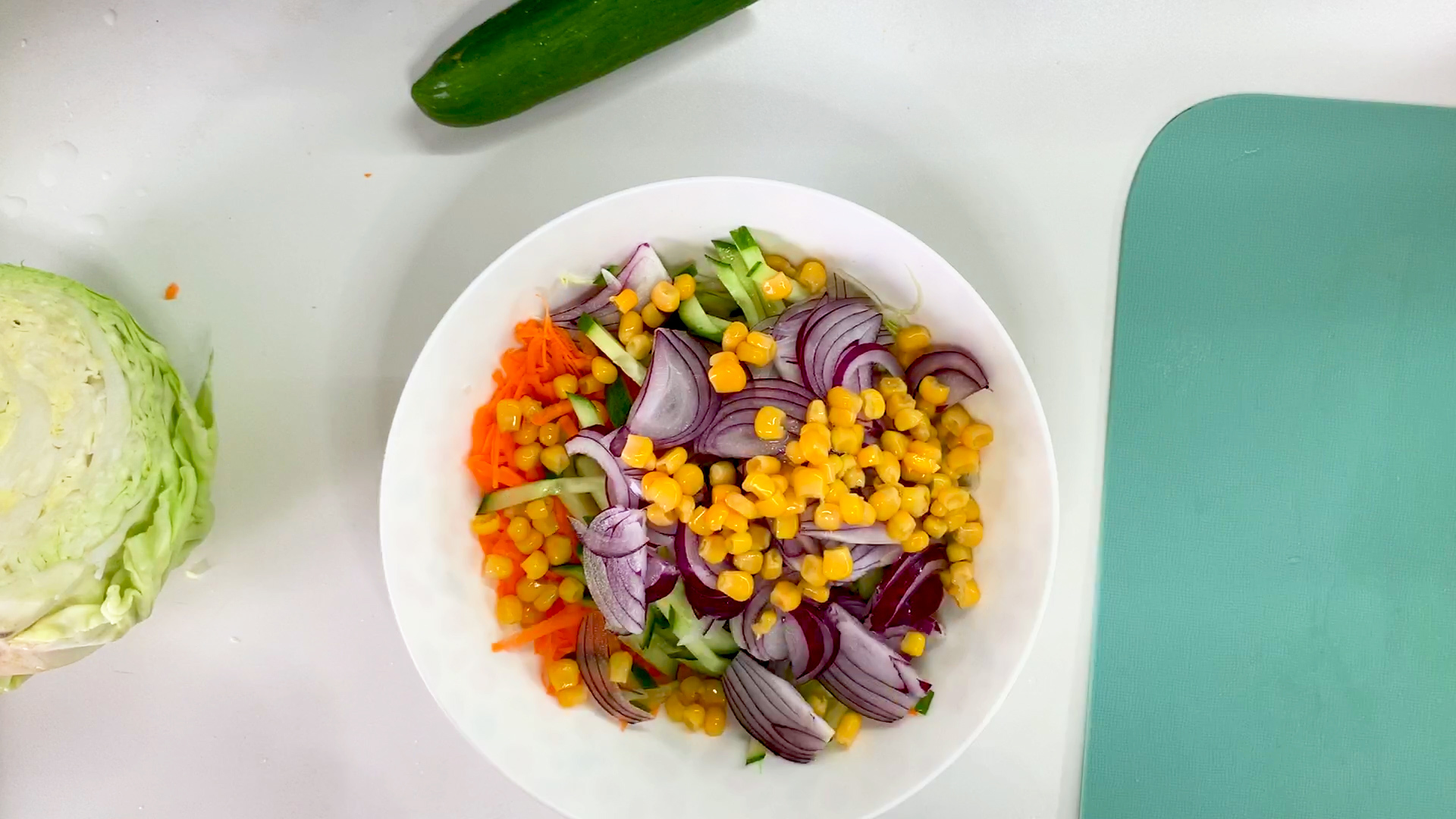 Имбирный салат из капусты: шаг 6