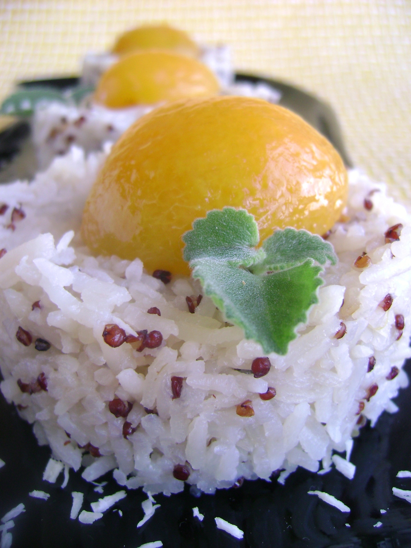 Фото к рецепту: Рисовый десерт «ароматный»