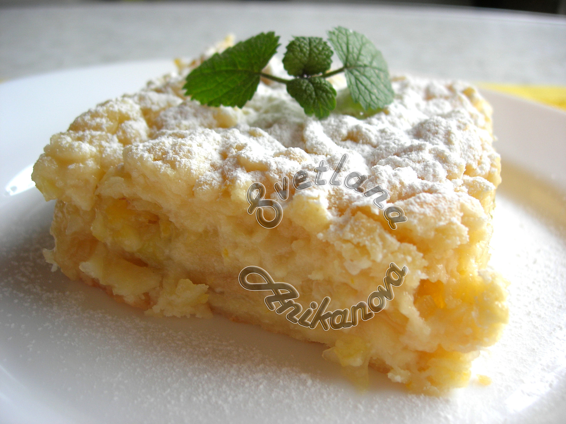 Фото к рецепту: Лимонный торт по рецепту ирины аллегровой