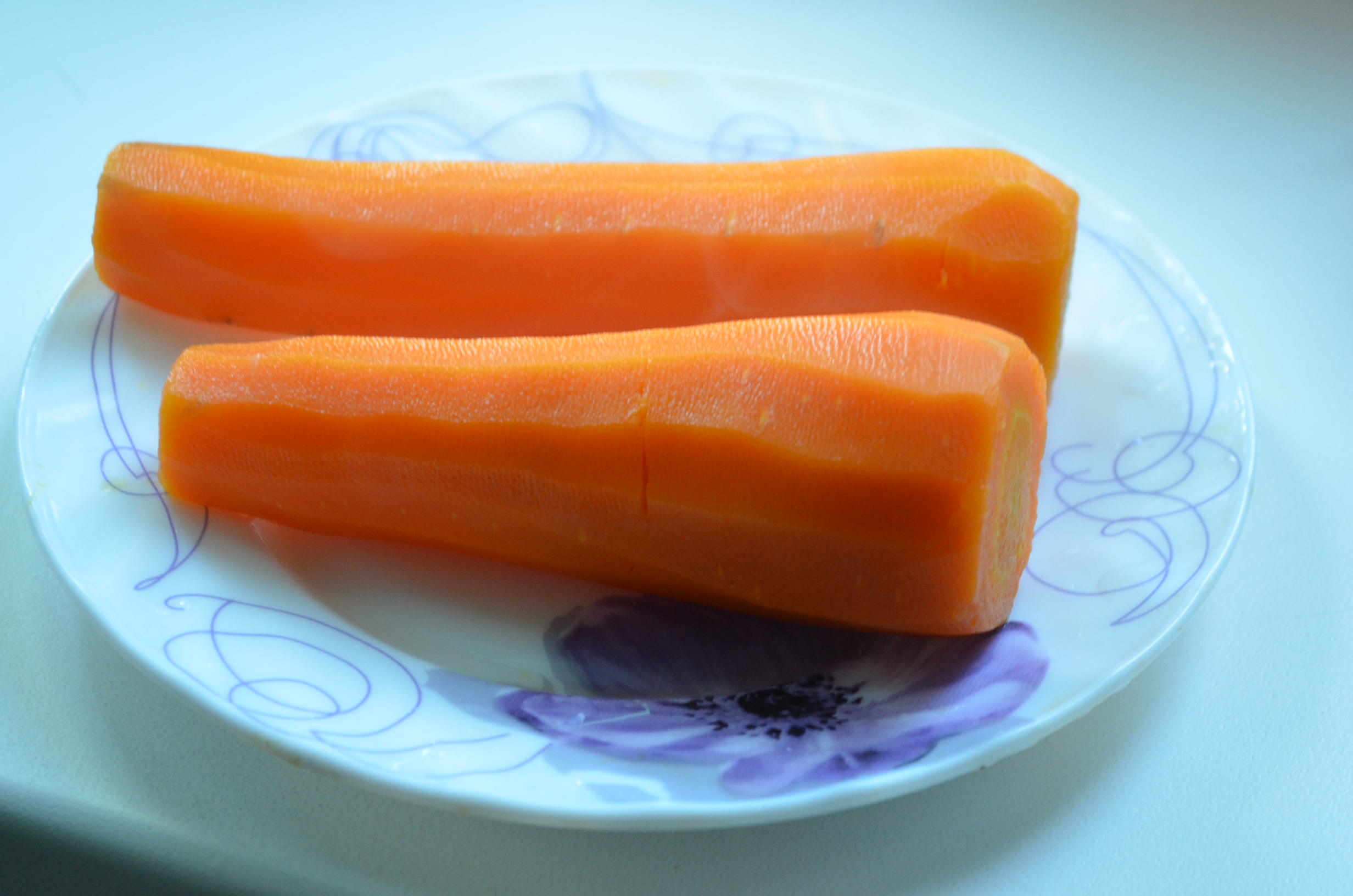 Морковные сырники с медом: шаг 1
