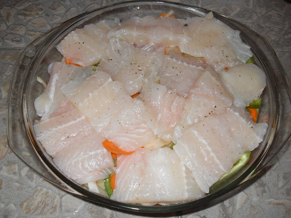 Рыба в сливочном соусе: шаг 4