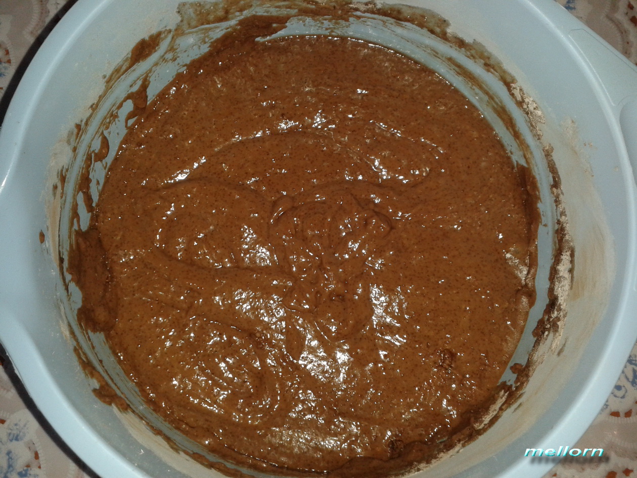 Торт шоколадно-вишневый (постный): шаг 2